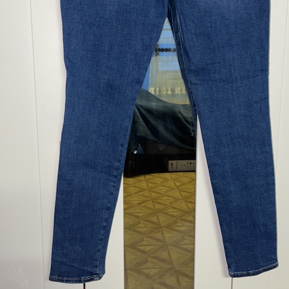 Fashionova High Waisted Skinny Jeans - Blue - Size 15 - Picture 7 of 9